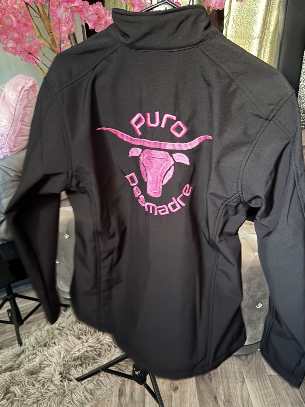 Women's Black Jacket Puro Desmadre